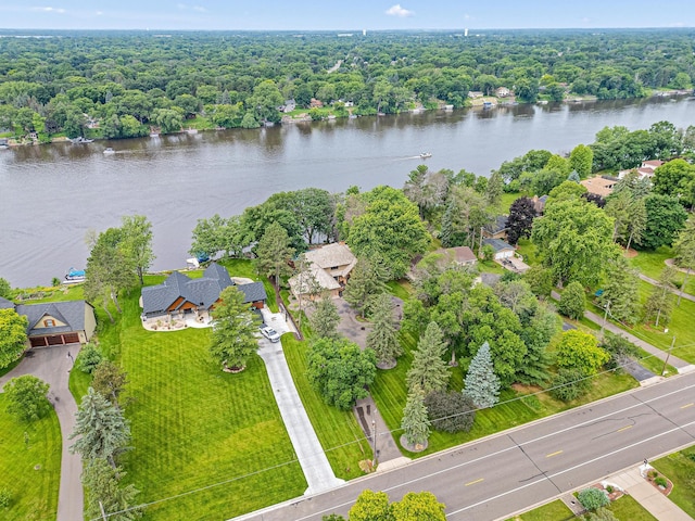 10810 Mississippi Blvd NW, Coon Rapids, MN 55433 - bird's eye view of a large body of water and a forest