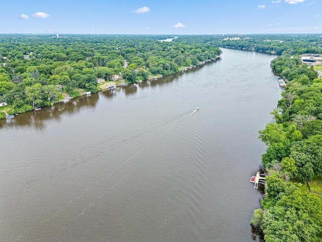 10810 Mississippi Blvd NW, Coon Rapids, MN 55433 - bird's eye view of a large body of water and a forest