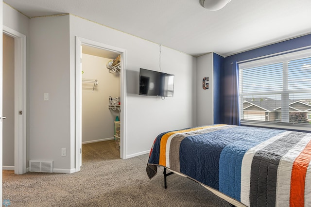 5480 Tanner Ave S, Fargo, ND 58104 - bedroom with carpet flooring and a spacious closet