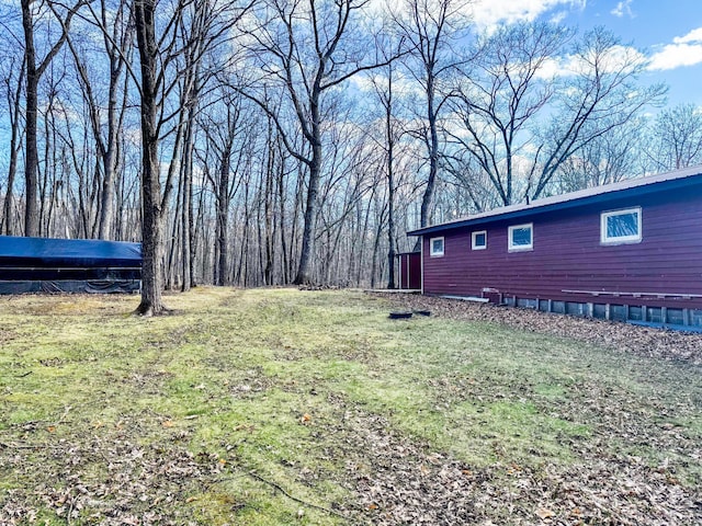 2284 15th St, Johnstown Twp, WI 54826 - view of grassy yard