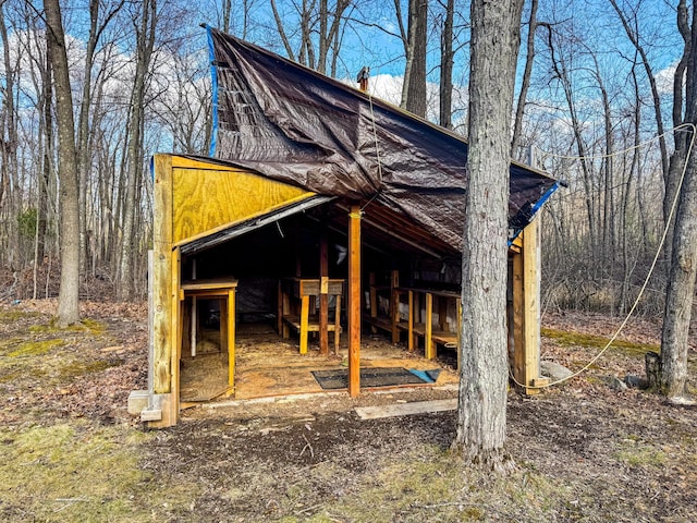 2284 15th St, Johnstown Twp, WI 54826 - view of pole building