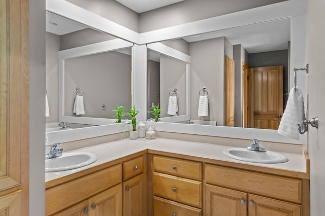 2334 Veterans Memorial Blvd NW, Andover, MN 55304 - full bathroom featuring double vanity