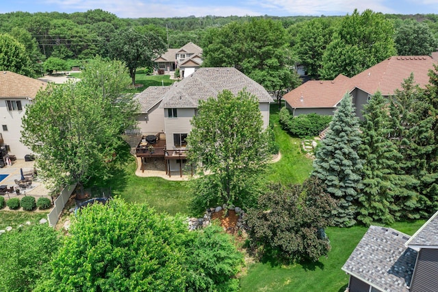 2334 Veterans Memorial Blvd NW, Andover, MN 55304 - drone / aerial view of a forest