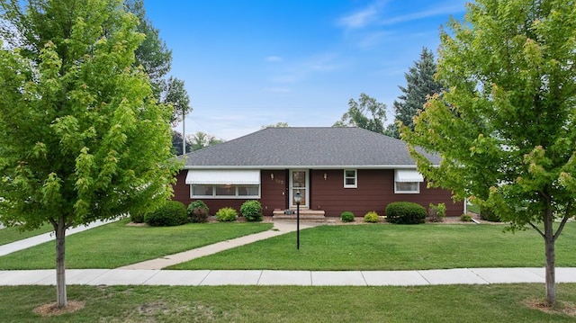 109 Pine Ave N, Canby, MN 56220 - view of front of property with a front yard and a shingled roof