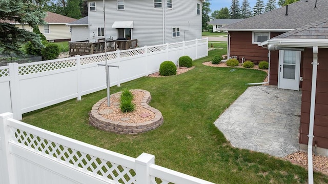 109 Pine Ave N, Canby, MN 56220 - fenced yard featuring a patio