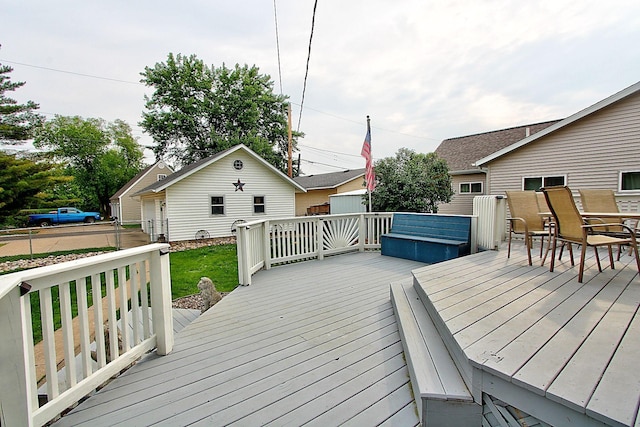 1936 5th St, Red Wing, MN 55066 - view of wooden terrace