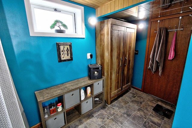 1936 5th St, Red Wing, MN 55066 - mudroom featuring stone finish flooring and baseboards