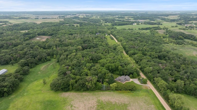 18505 210th Ave NE, Paynesville, MN 56362 - bird's eye view of a heavily wooded area