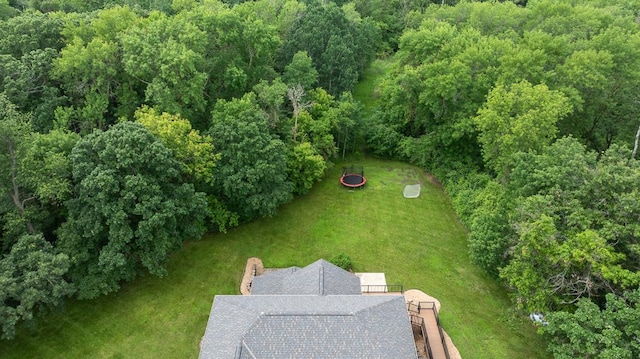 18505 210th Ave NE, Paynesville, MN 56362 - view from above of property featuring a heavily wooded area