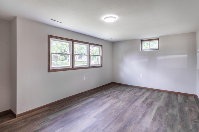 1744 Oak Rd, Saint Cloud, MN 56303 - empty room with wood finished floors and baseboards