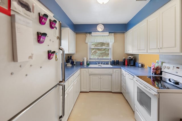 842 28th Ave N, Saint Cloud, MN 56303 - kitchen with white appliances and white cabinets