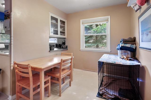 842 28th Ave N, Saint Cloud, MN 56303 - dining space featuring baseboards and baseboard heating