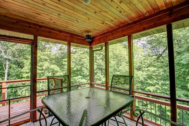 22896 Anchor Dr, Menahga, MN 56464 - sunroom / solarium featuring outdoor dining area and healthy amount of natural light