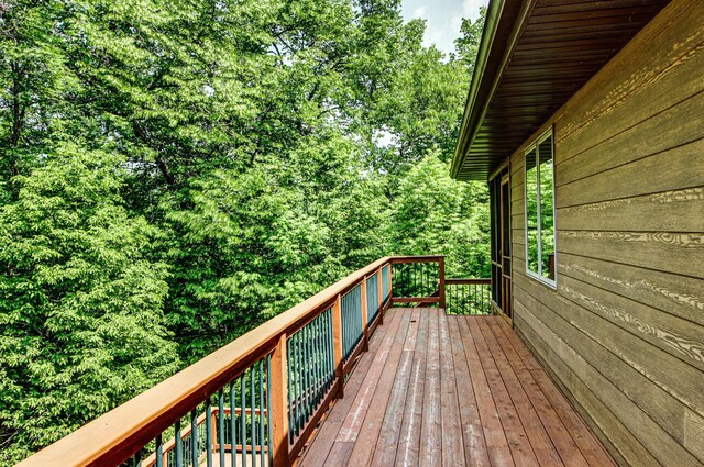 22896 Anchor Dr, Menahga, MN 56464 - view of wooden terrace