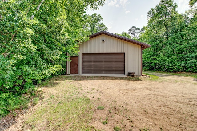22896 Anchor Dr, Menahga, MN 56464 - view of detached garage