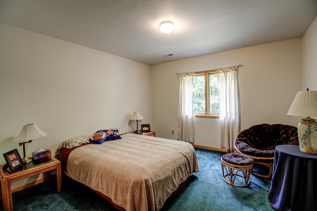 22896 Anchor Dr, Menahga, MN 56464 - bedroom featuring carpet and a textured ceiling