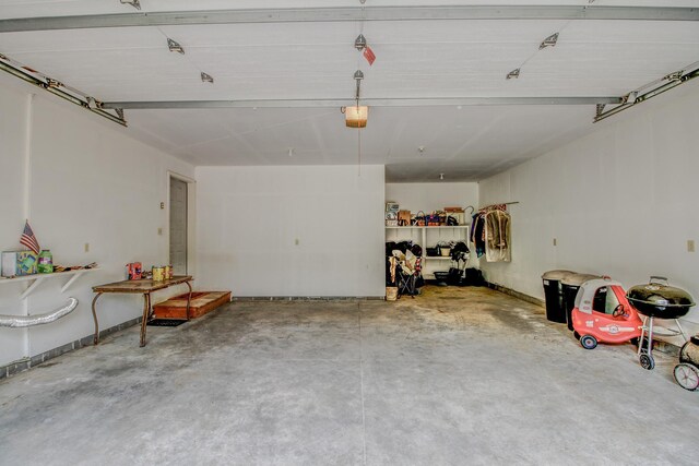 22896 Anchor Dr, Menahga, MN 56464 - garage featuring a garage door opener