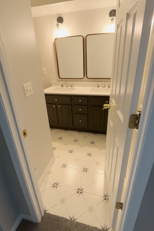 7601 Garfield Ave Unit 103, Richfield, MN 55423 - bathroom featuring double vanity