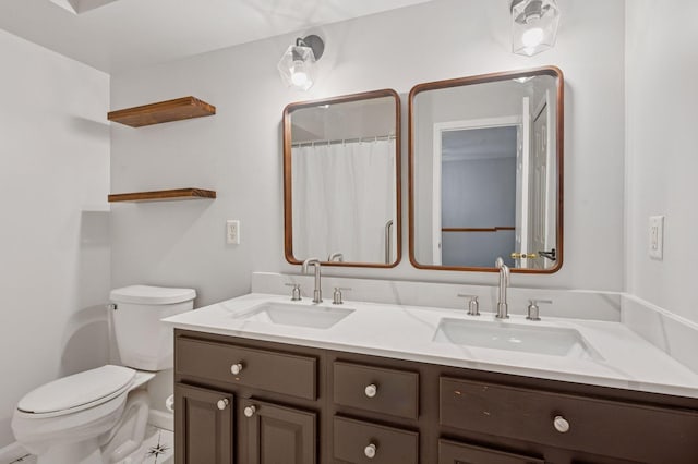 7601 Garfield Ave Unit 103, Richfield, MN 55423 - bathroom featuring double vanity and toilet