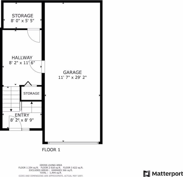 7601 Garfield Ave Unit 103, Richfield, MN 55423 - view of floor plan / room layout