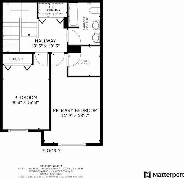 7601 Garfield Ave Unit 103, Richfield, MN 55423 - view of property floor plan