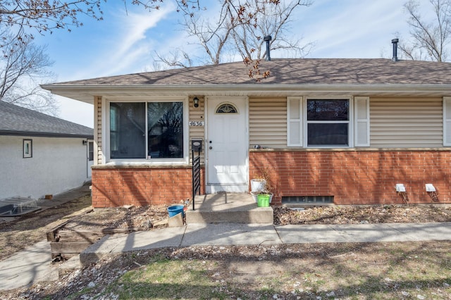 4638 Johnson St NE, Columbia Heights, MN 55421 - view of front of property with brick siding