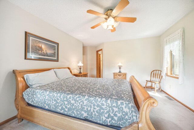 2017 87th Trl N, Brooklyn Park, MN 55443 - bedroom with carpet and ceiling fan