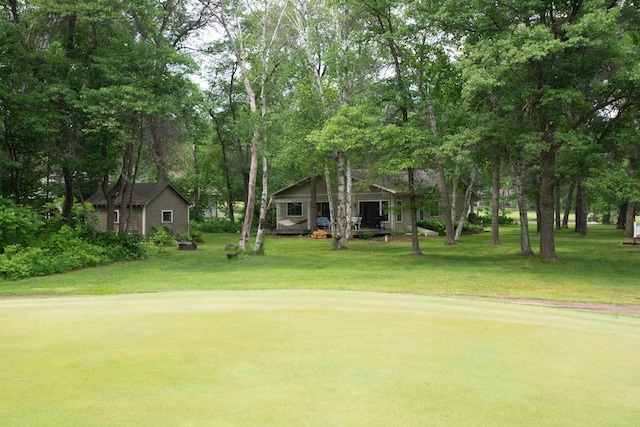 8619 Dove St, Breezy Point, MN 56472 - view of home's community with a yard