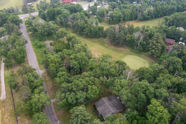 8619 Dove St, Breezy Point, MN 56472 - aerial view of property and surrounding area featuring a tree filled landscape