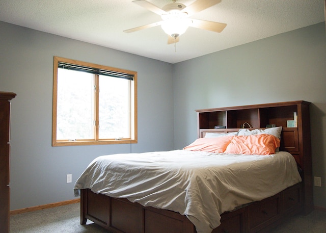 415 3rd St NW, Elgin, MN 55932 - carpeted bedroom with baseboards and a ceiling fan