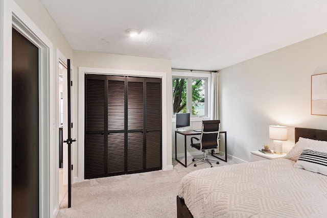 6641 Halstead Ave, Mound, MN 55364 - carpeted bedroom featuring a closet and a desk