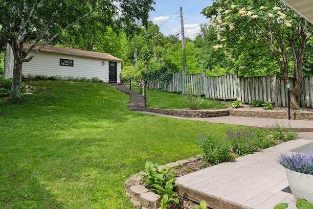 6641 Halstead Ave, Mound, MN 55364 - view of fenced yard