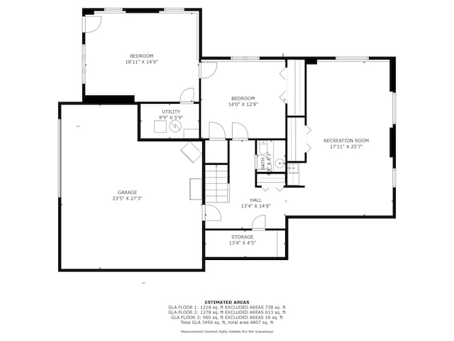 17208 Woodbine St NW, Andover, MN 55304 - view of floor plan / room layout