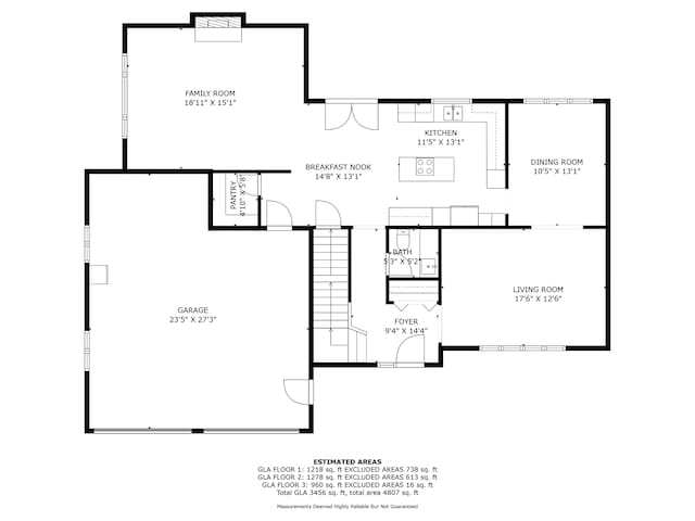 17208 Woodbine St NW, Andover, MN 55304 - view of property floor plan