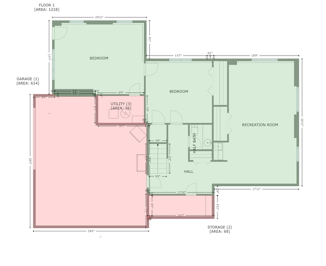 17208 Woodbine St NW, Andover, MN 55304 - view of property floor plan
