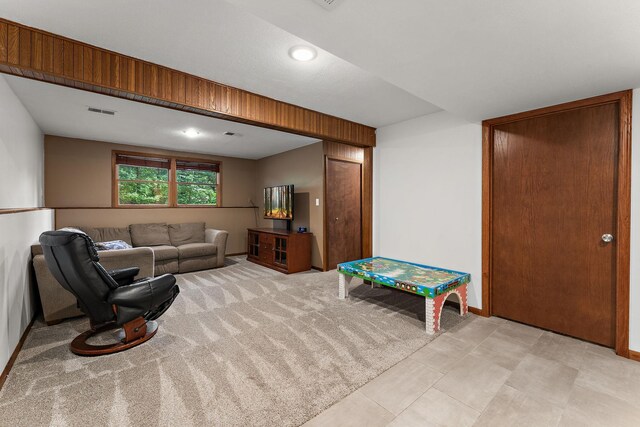 1202 Matteson St, Faribault, MN 55021 - living area featuring recessed lighting