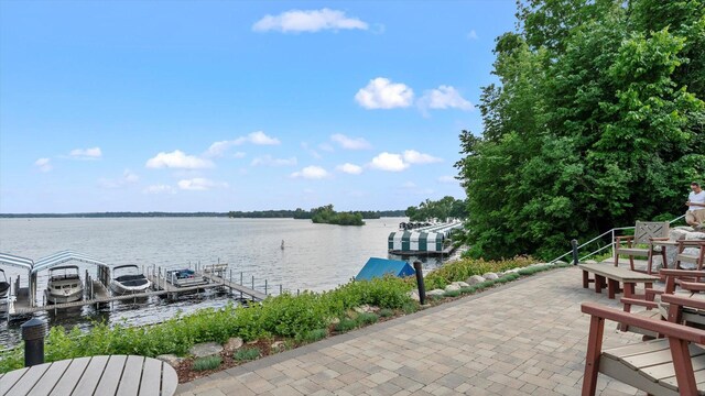 4397 Wilshire Blvd # E305, Mound, MN 55364 - dock area with a water view