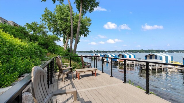 4397 Wilshire Blvd # E305, Mound, MN 55364 - dock featuring a water view