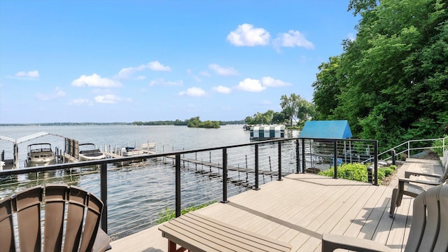 4397 Wilshire Blvd # E305, Mound, MN 55364 - dock area featuring a water view