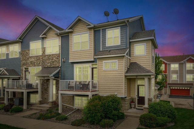 1842 Colonial Ln Unit 6, Chanhassen, MN 55317 - multi unit property with roof with shingles and stone siding