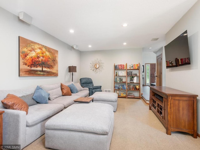 20108 Calgary Trl, Empire Twp, MN 55024 - living area with light carpet and recessed lighting