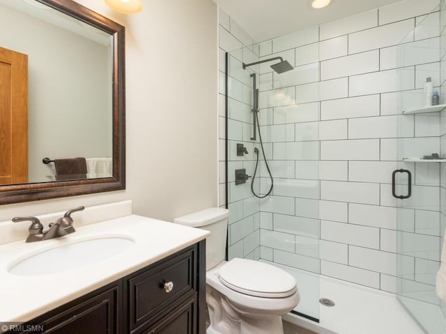 20108 Calgary Trl, Empire Twp, MN 55024 - bathroom featuring a shower stall and vanity