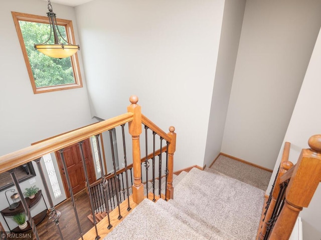 20108 Calgary Trl, Empire Twp, MN 55024 - staircase featuring baseboards