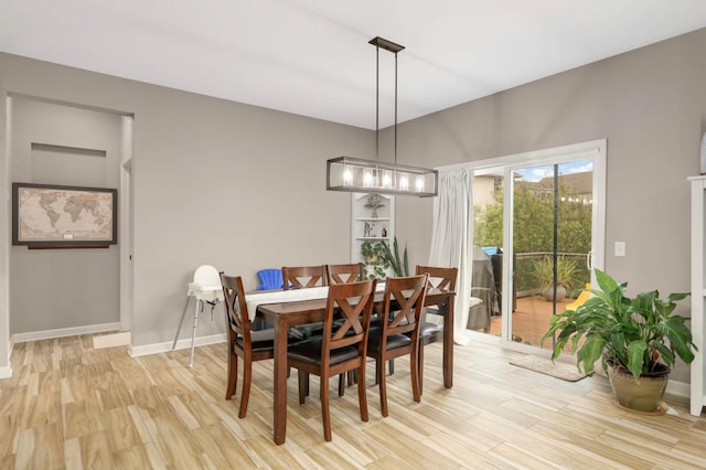 11950 75th St NE, Otsego, MN 55301 - dining room featuring light wood-type flooring and baseboards