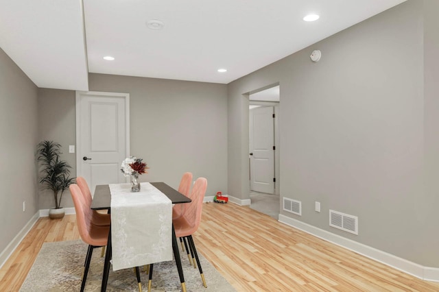 11950 75th St NE, Otsego, MN 55301 - dining room with light wood-style floors and recessed lighting