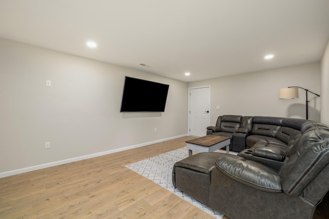 17561 Denkbar Loop, Park Rapids, MN 56470 - living area with recessed lighting and light wood-style floors
