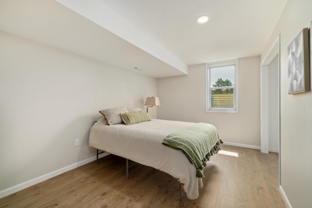 17561 Denkbar Loop, Park Rapids, MN 56470 - bedroom featuring light wood-style flooring and baseboards