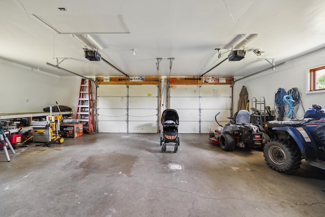 17561 Denkbar Loop, Park Rapids, MN 56470 - garage featuring a garage door opener