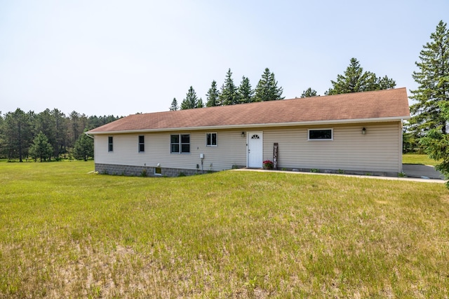17561 Denkbar Loop, Park Rapids, MN 56470 - ranch-style home featuring a front lawn