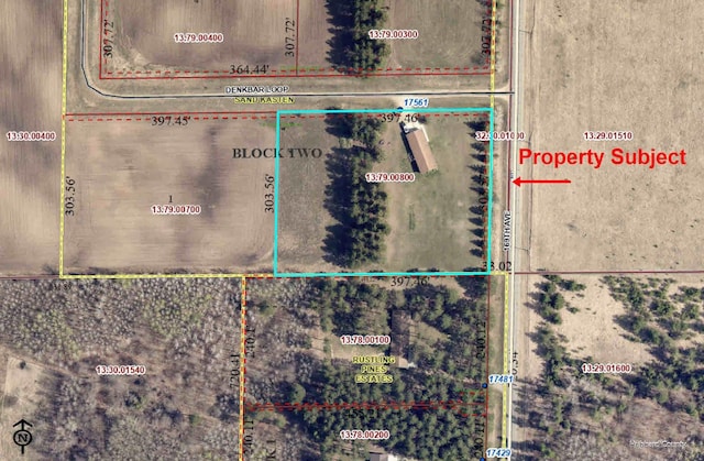 17561 Denkbar Loop, Park Rapids, MN 56470 - aerial map of property and surrounding area